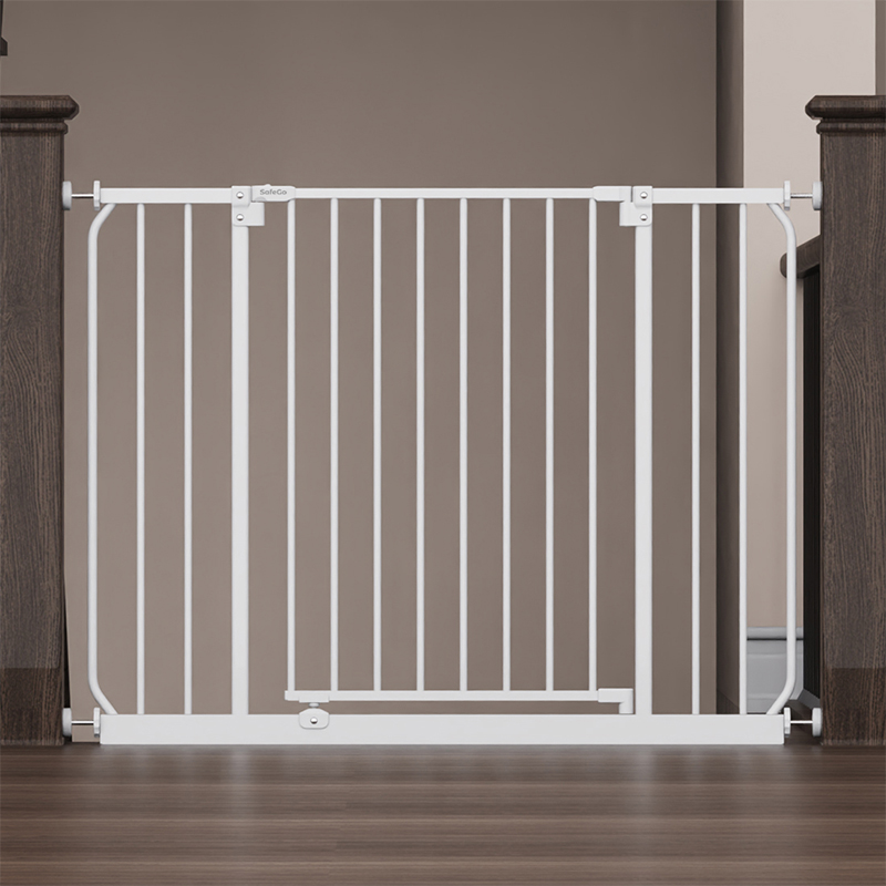 Porte à pression large de sécurité pour escaliers, barrière pour enfants et animaux 3029