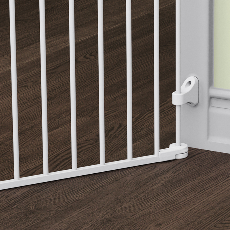 Barrière de sécurité pour enfants à 3 panneaux en métal à verrouillage facile et pliable 3035