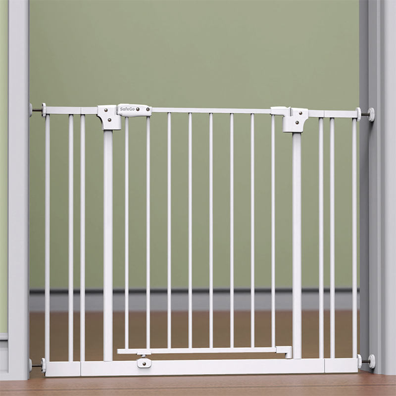 Porte pour bébé et animaux de compagnie à fixation à pression, facile à installer à l’intérieur 3054